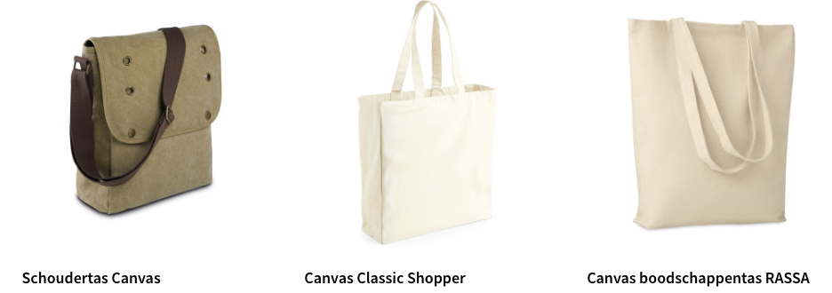 Canvas tas bedrukken