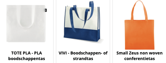 Boodschappentas bedrukken