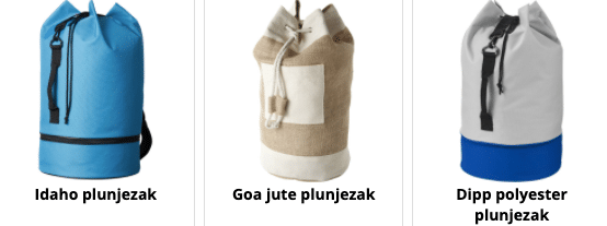 Plunjezakken bedrukken