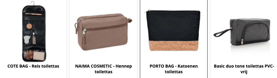 Toilettassen bedrukken