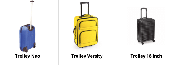 Trolleys bedrukken 