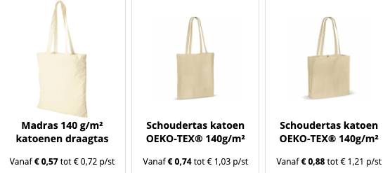 katoenen tas bedrukken